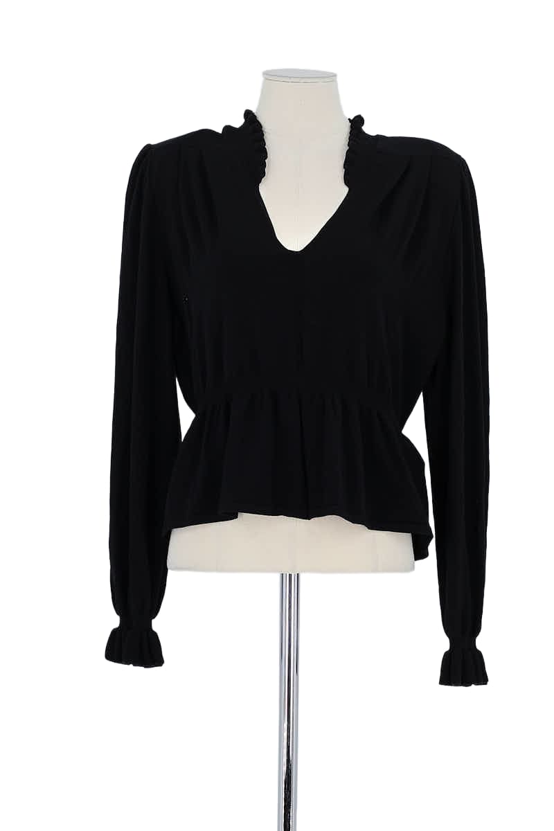 Pull Bash Noir en Coton, taille L - Seconde Main