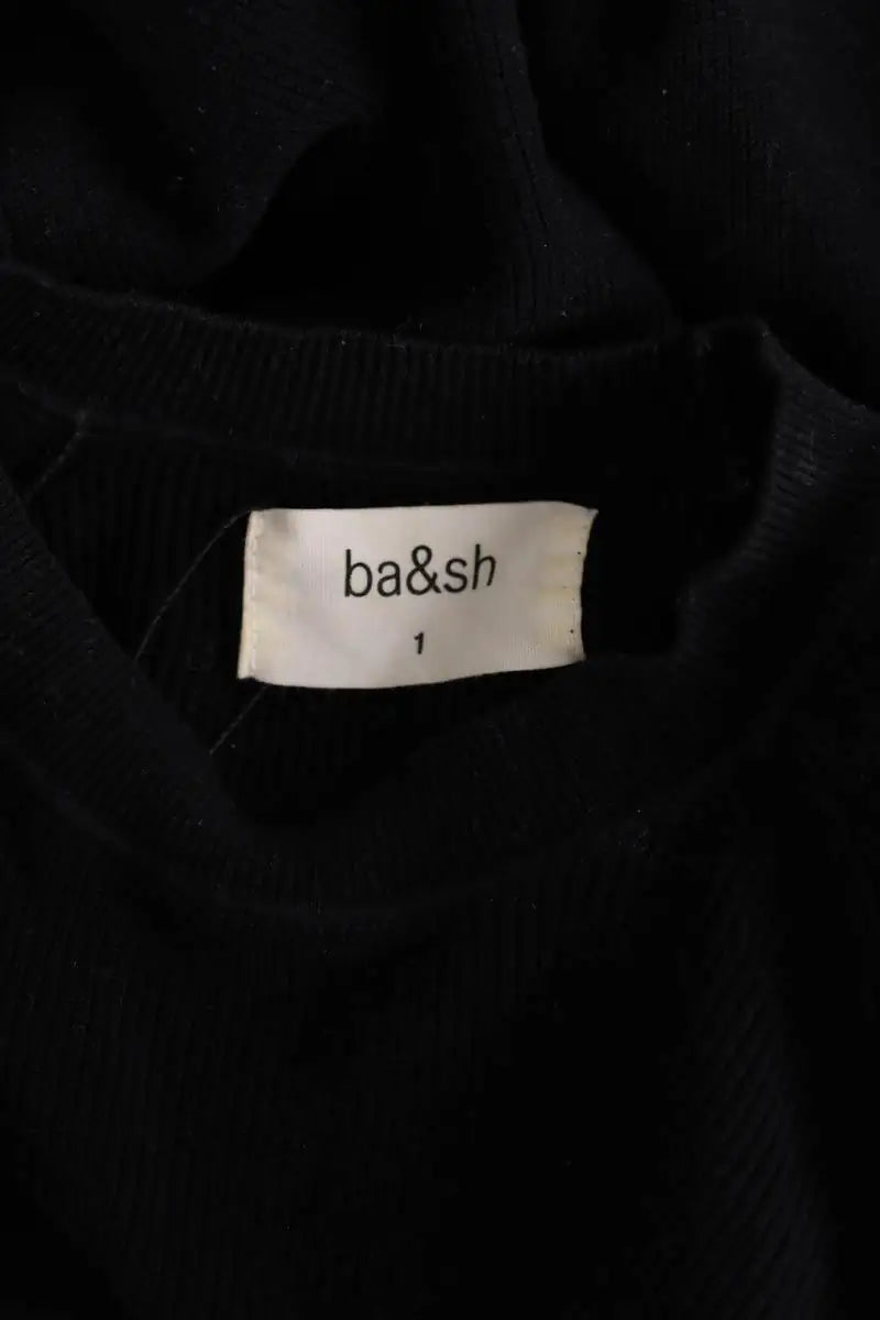 Pull Ba&Sh Noir en Coton