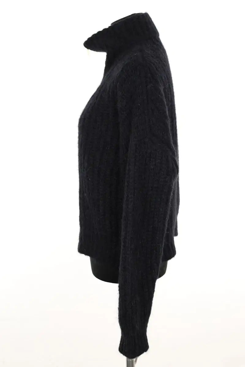 Pull Ba&Sh Noir en Laine