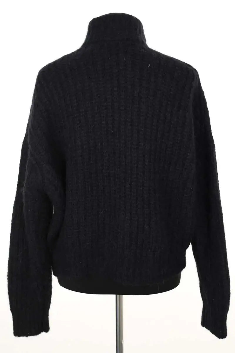 Pull Ba&Sh Noir en Laine