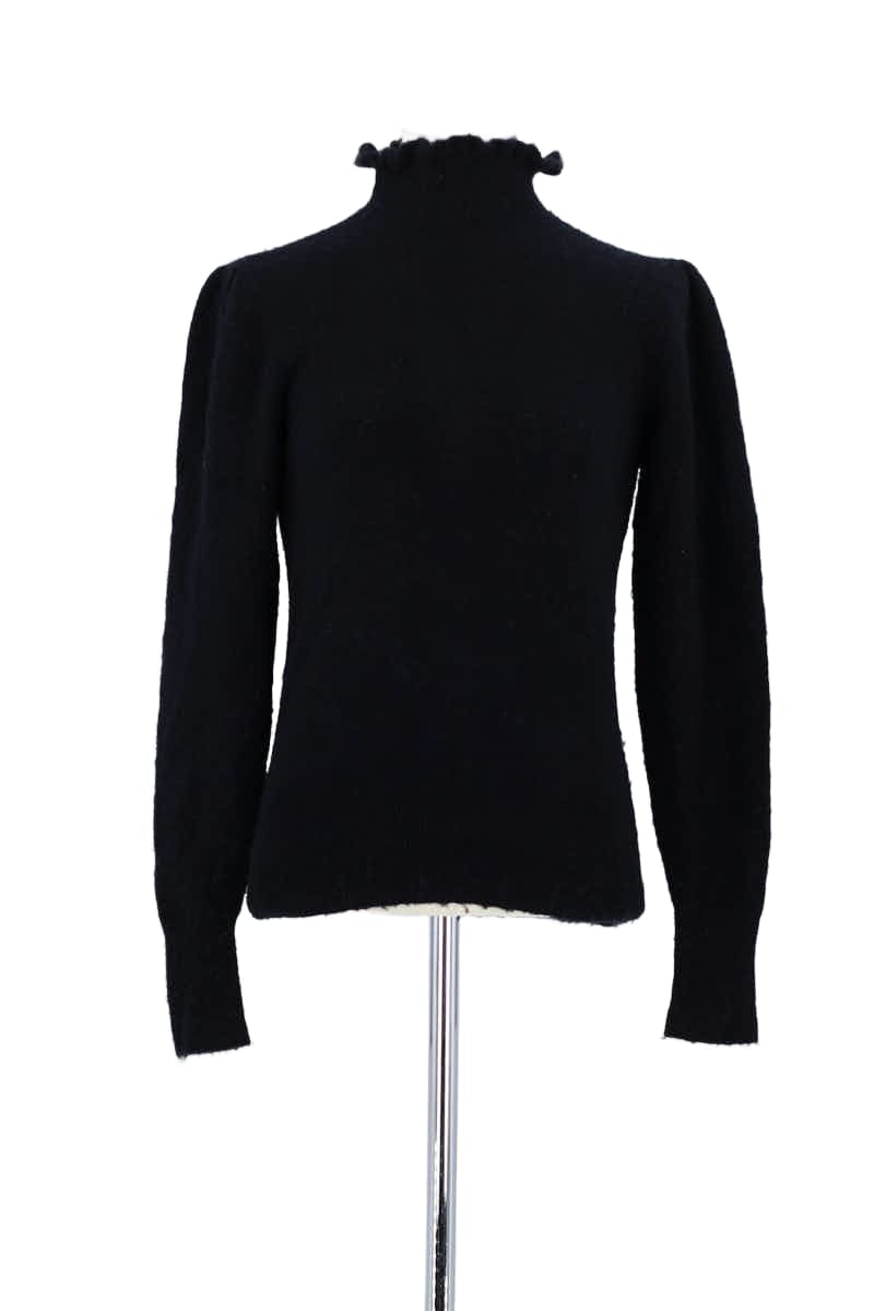 Pull Bash Noir en Laine, taille S - Seconde Main