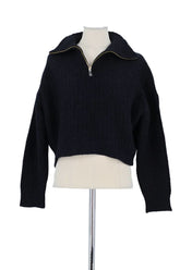 Pull Bash Noir en Polyamide, taille XS - Seconde Main
