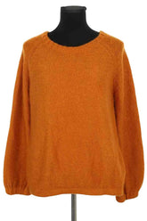 Pull Ba&Sh Orange en Coton, taille S - Seconde Main