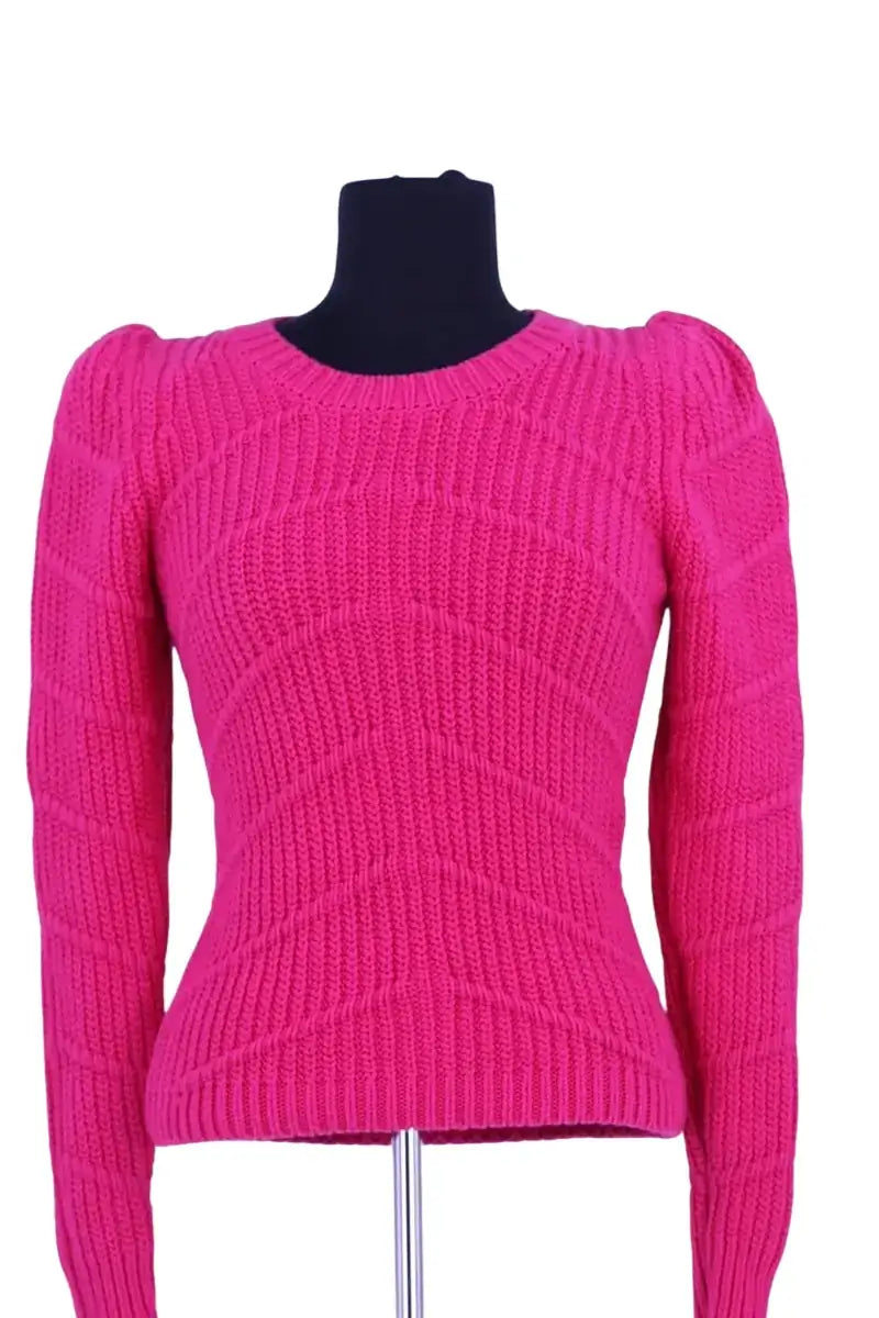 Pull Ba&Sh Rose en Coton, taille S - Seconde Main