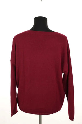 Pull Belair Plafonnier Bordeaux en Cachemire