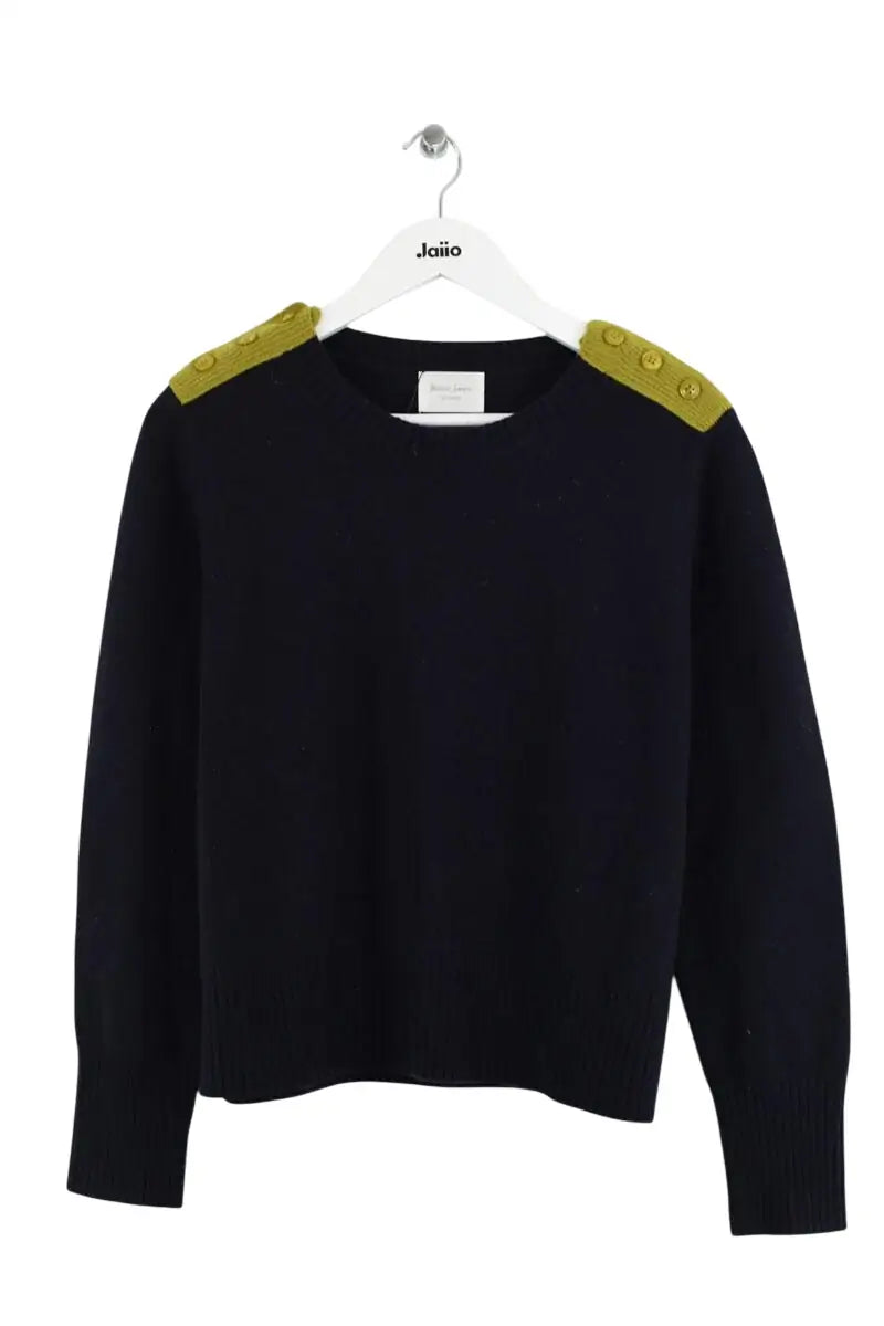Pull Bella Jones Sicile Bleu en Laine, taille M - Seconde Main
