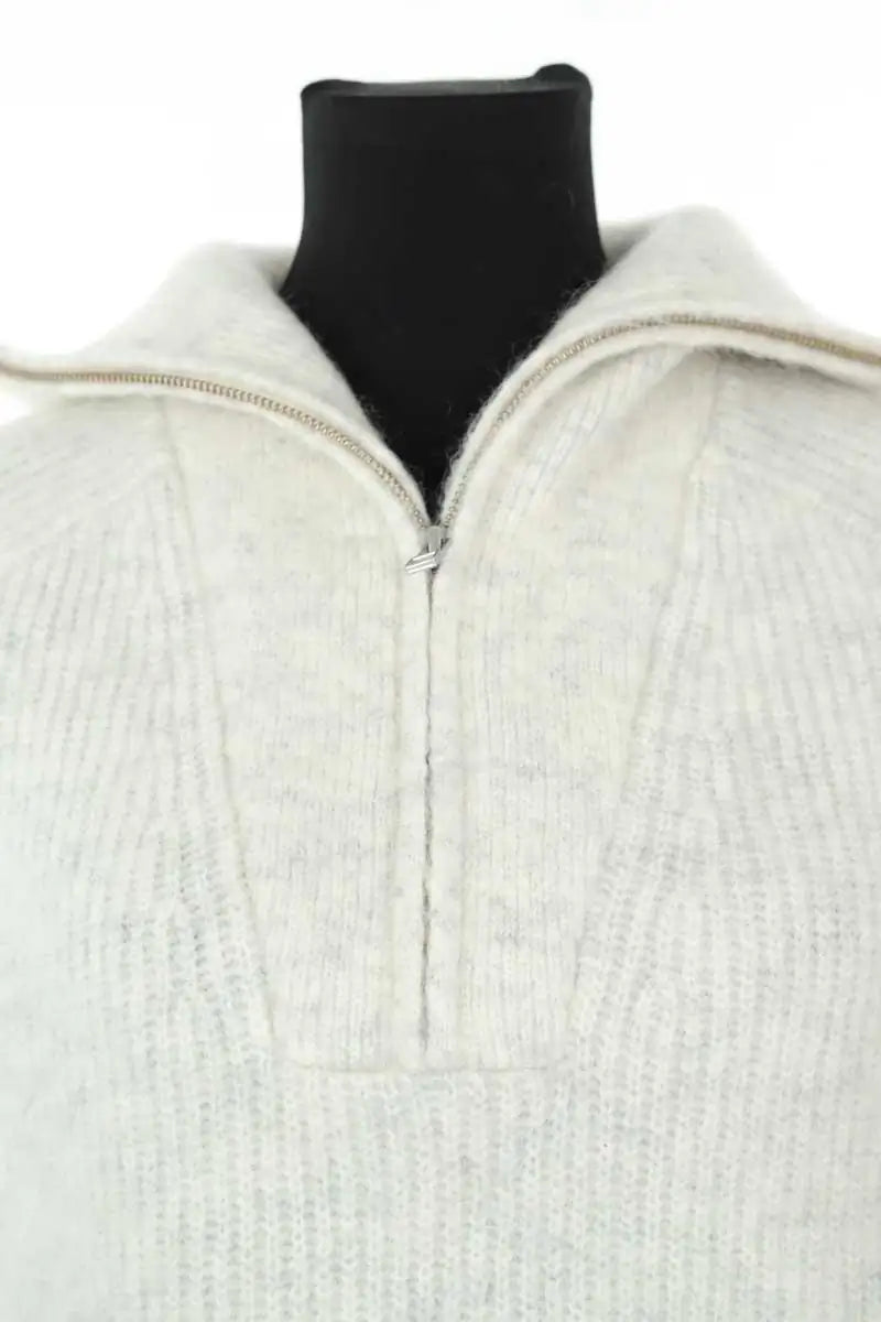 Pull Bellerose Blanc en Laine
