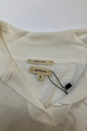 Pull Bellerose Blanc en Lin