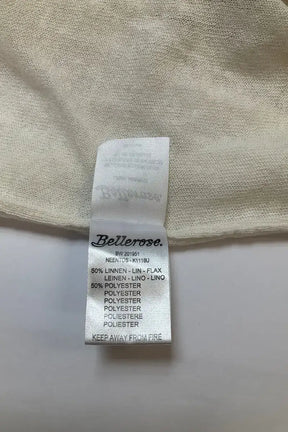 Pull Bellerose Blanc en Lin