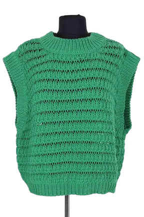 Pull Bellerose Vert en Coton, taille L - Seconde Main