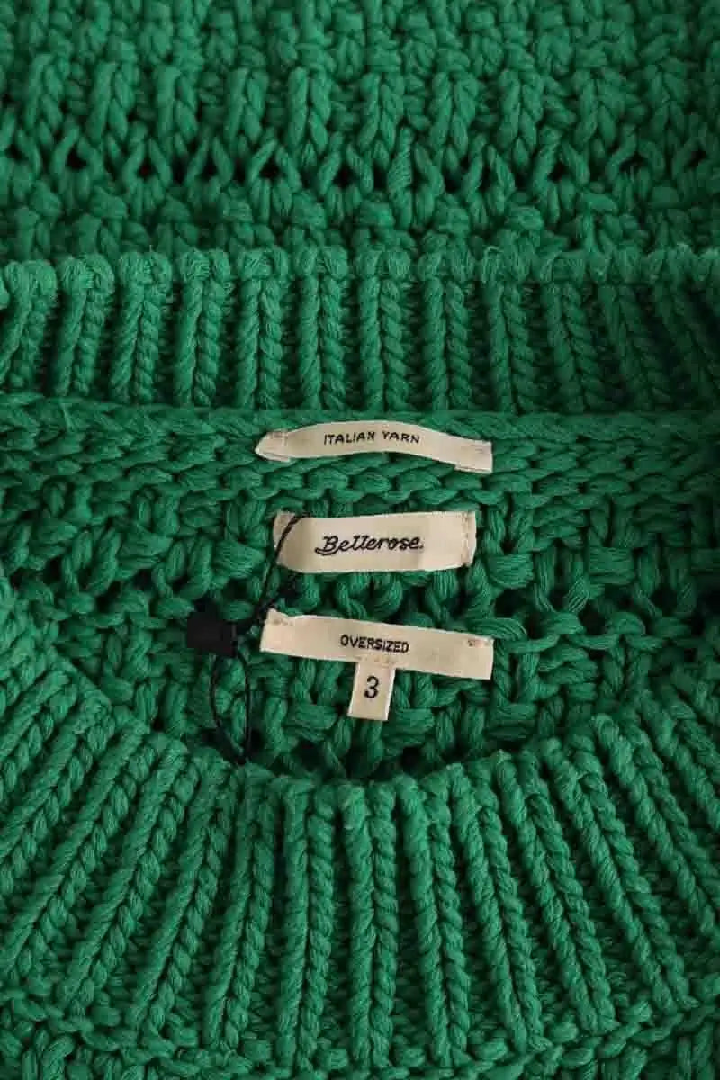 Pull Bellerose Vert en Coton