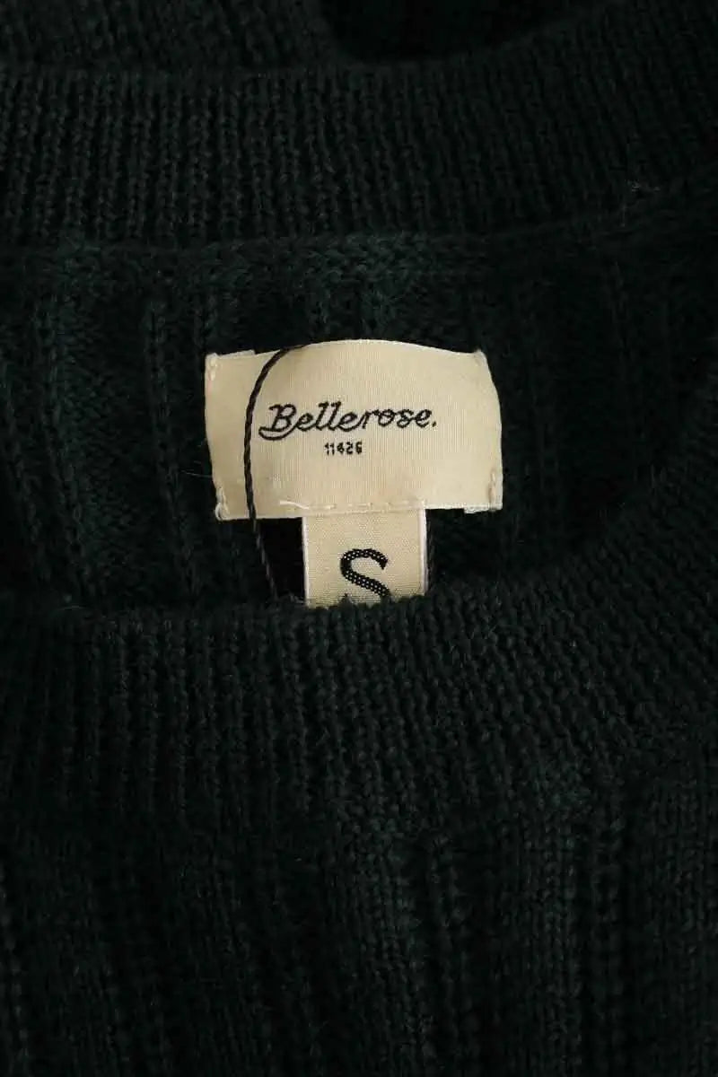 Pull Bellerose Vert en Laine