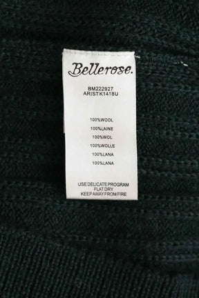Pull Bellerose Vert en Laine