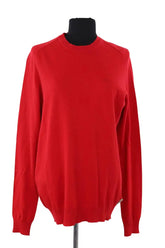 Pull Calvin Klein Rouge en Coton, taille L - Seconde Main