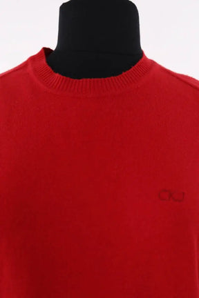 Pull Calvin Klein Rouge en Coton