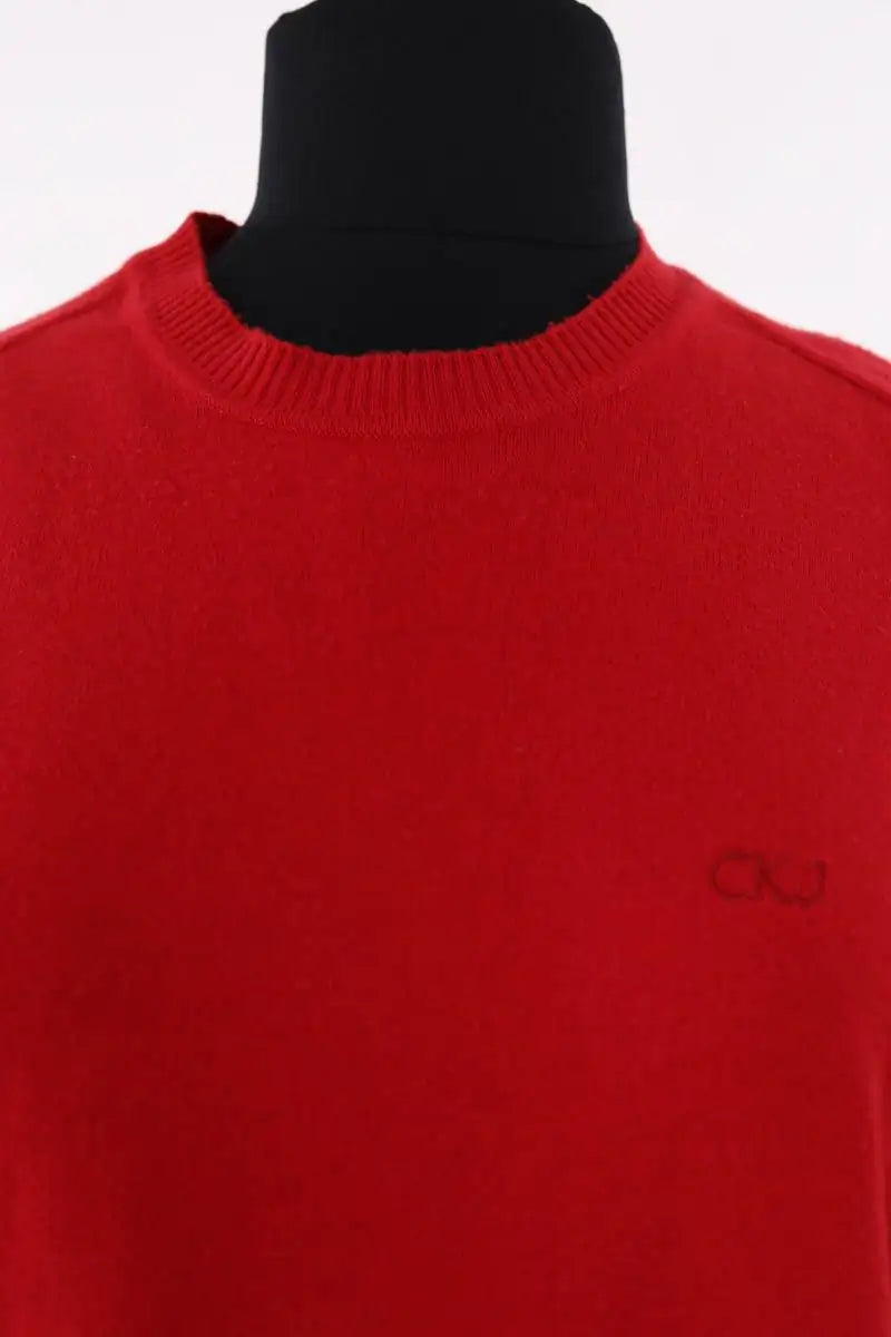 Pull Calvin Klein Rouge en Coton