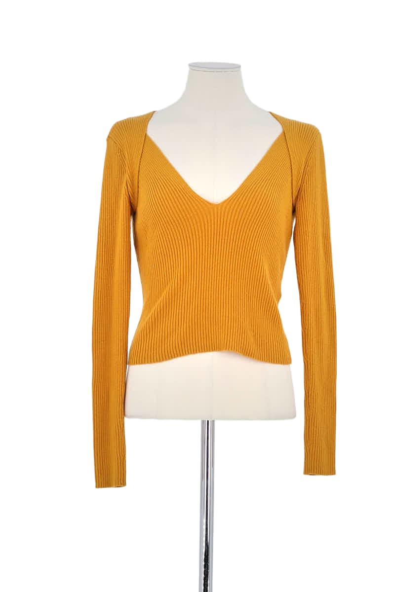Pull Camila Coelho Jaune en Laine, taille XS - Seconde Main