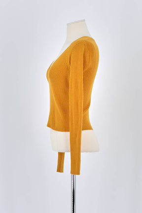 Pull Camila Coelho Jaune en Laine
