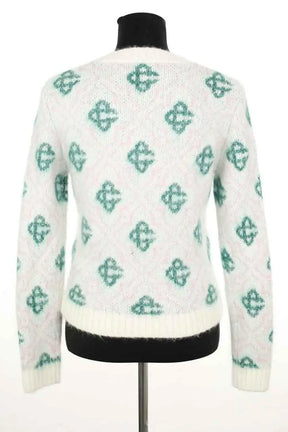 Pull Casablanca Blanc en Synthétique