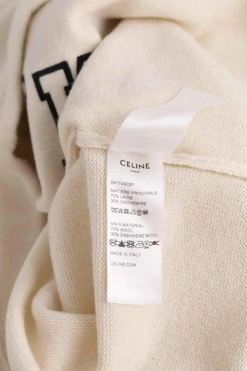 Pull Celine Beige en Laine