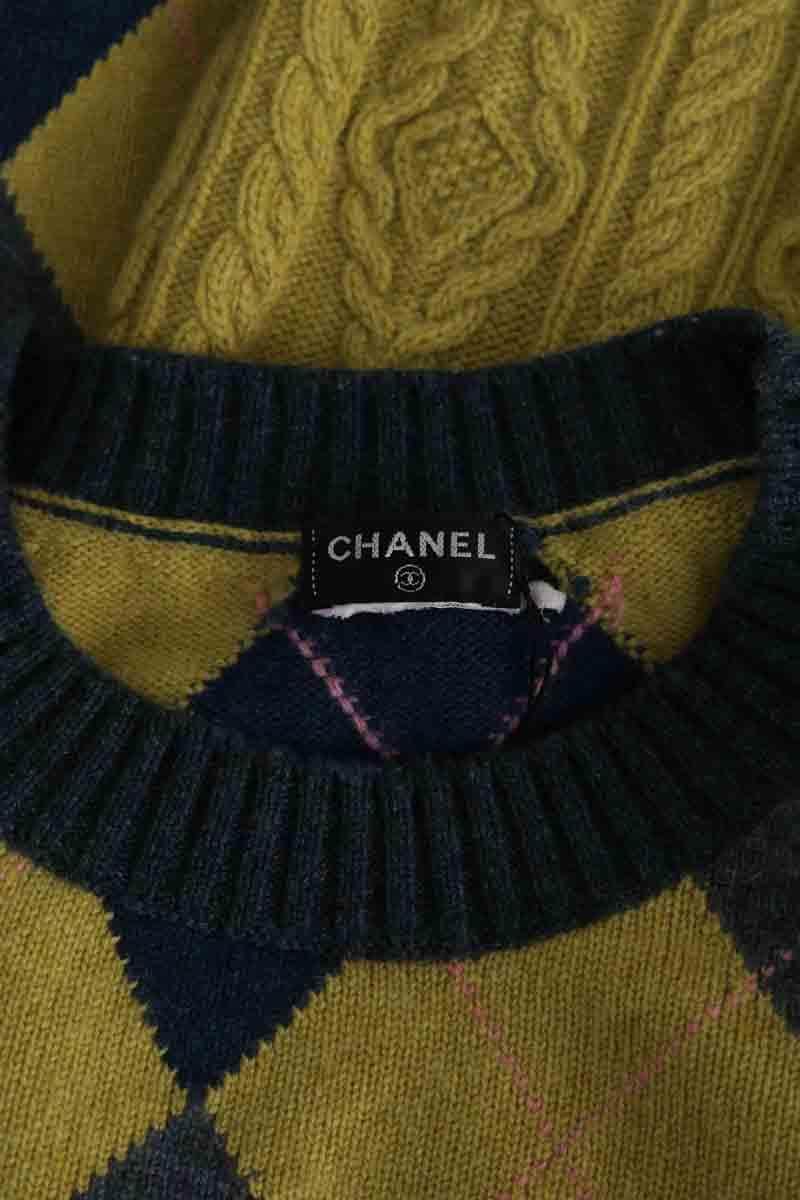 Pull Chanel Multicolore en Laine