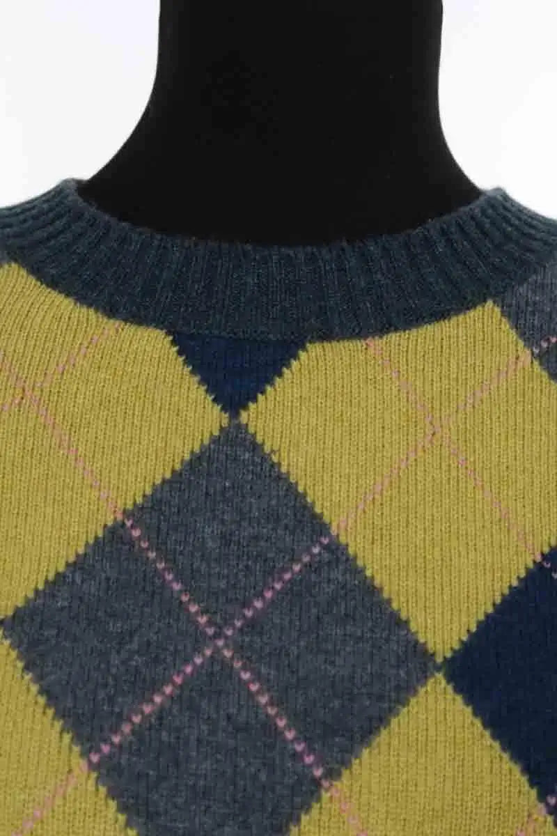 Pull Chanel Vert en Laine