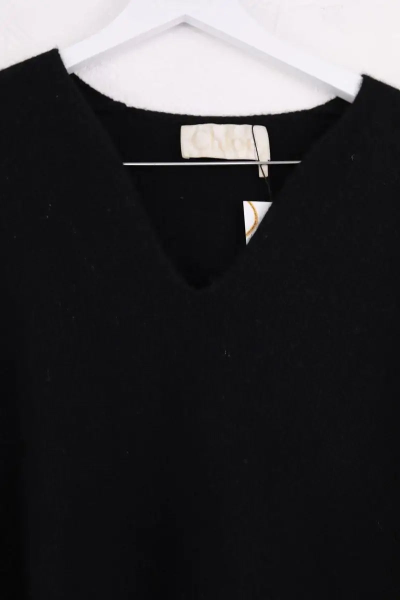 Pull Chloé Noir en Cachemire