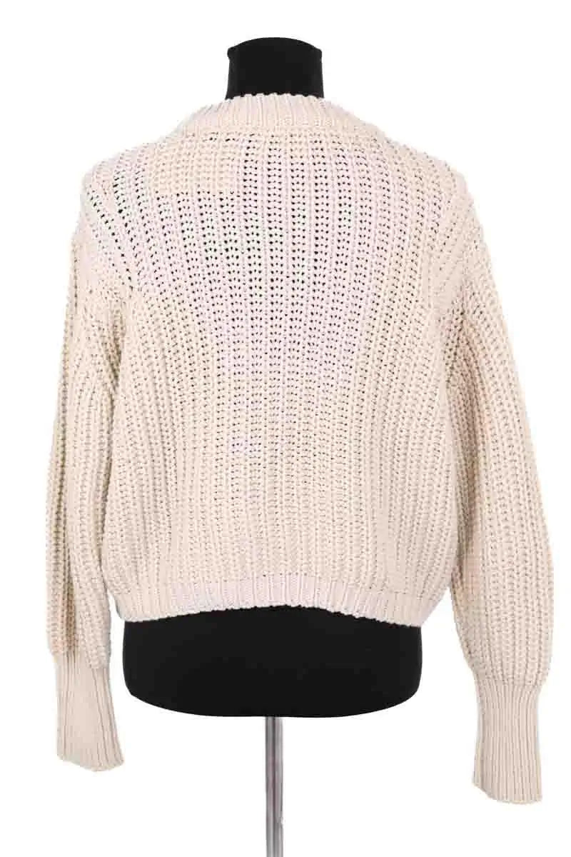 Pull Claudie Pierlot Beige en Coton