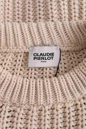 Pull Claudie Pierlot Beige en Coton