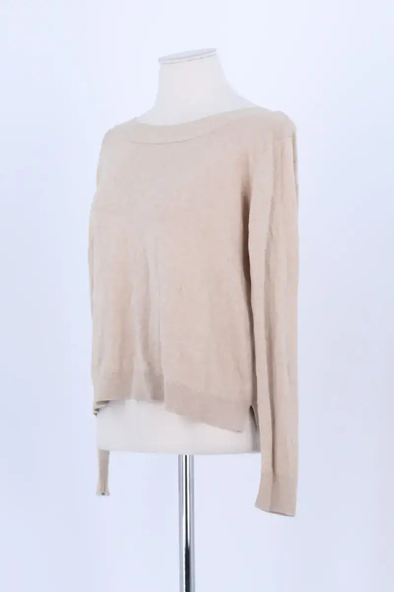 Pull Claudie Pierlot Beige en Coton