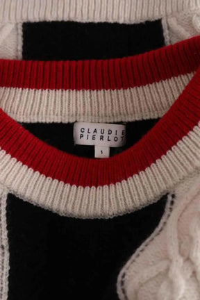 Pull Claudie Pierlot Ecru en Laine