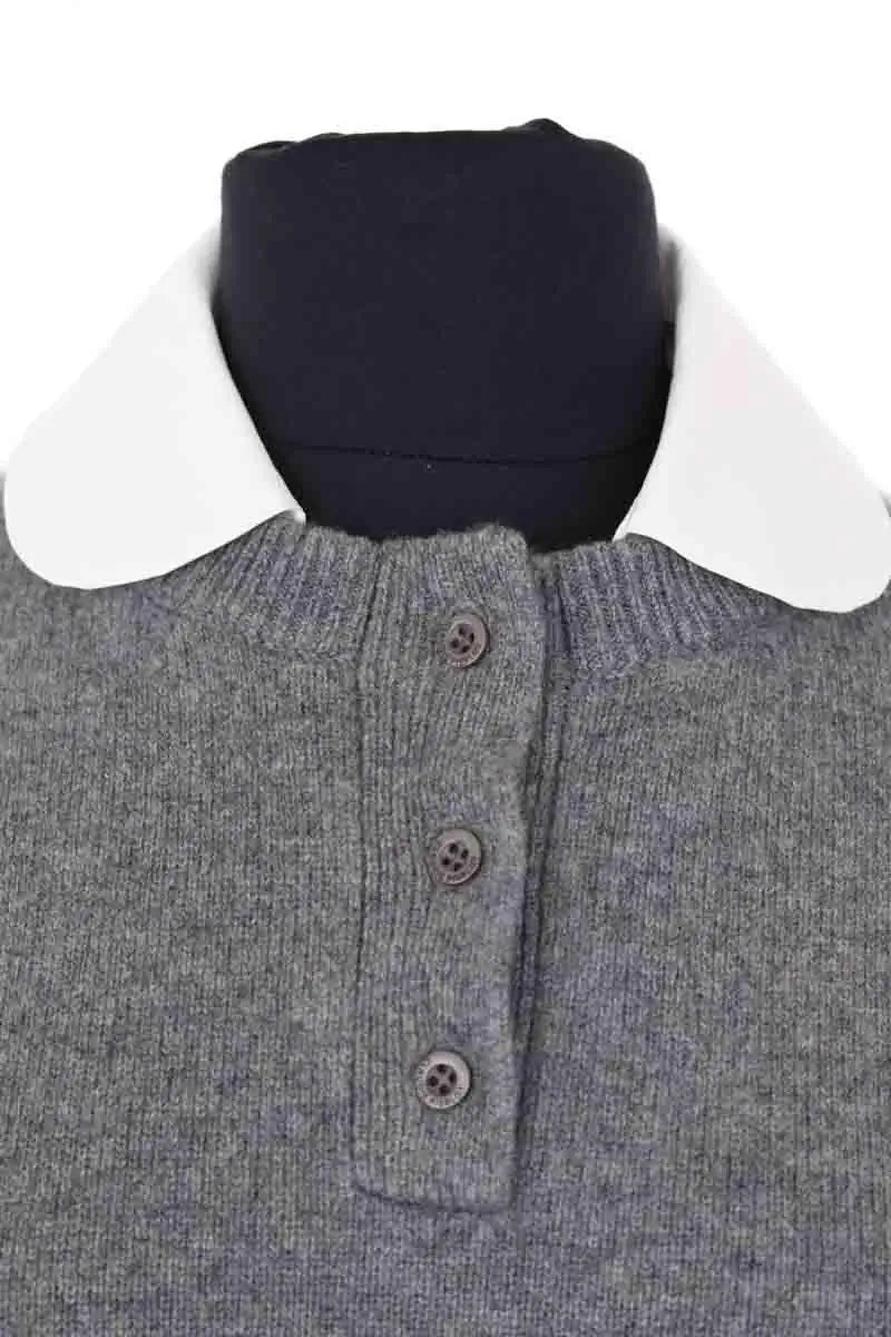 Pull Claudie Pierlot Gris en Cachemire