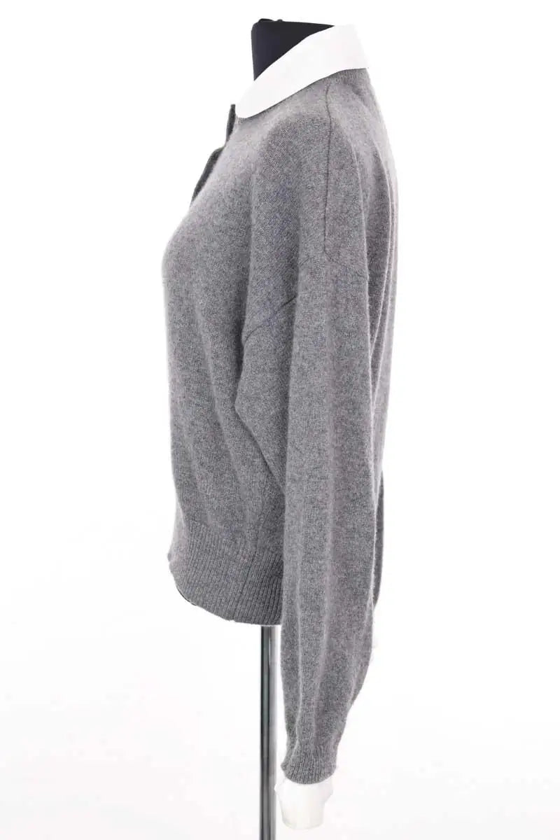 Pull Claudie Pierlot Gris en Cachemire
