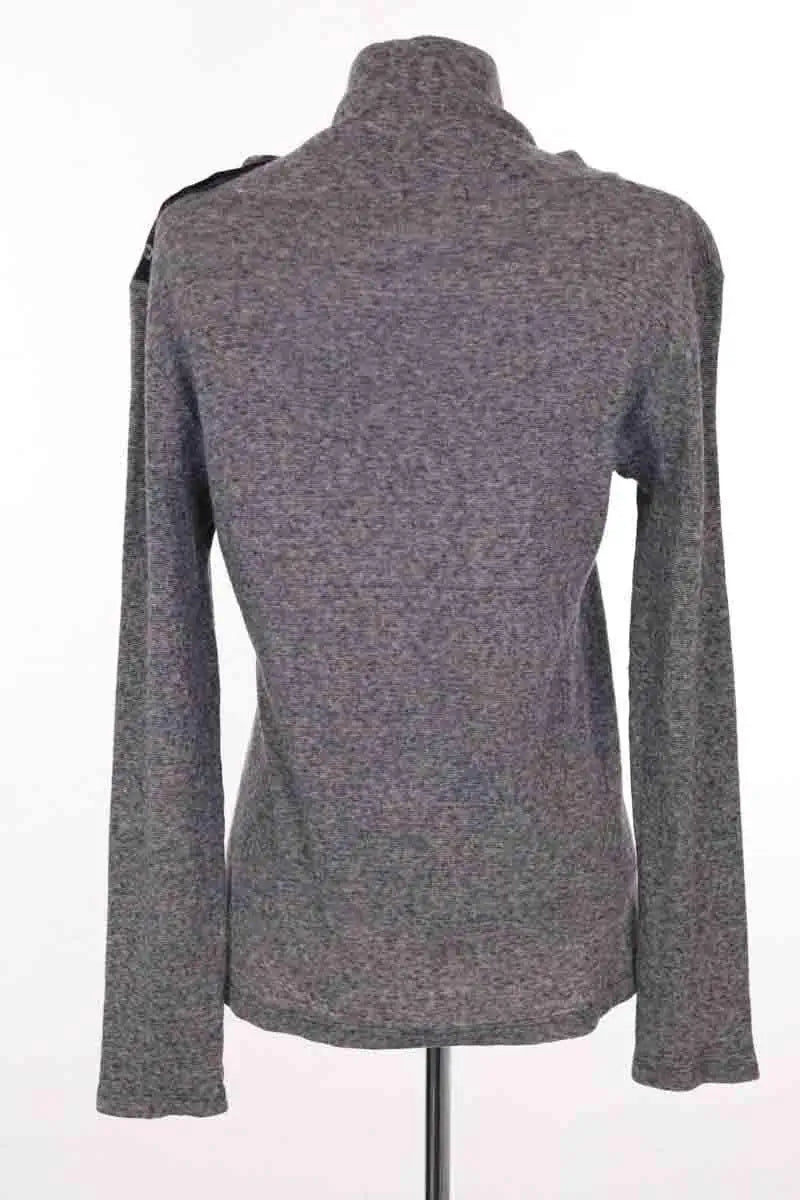 Pull Claudie Pierlot Gris en Coton