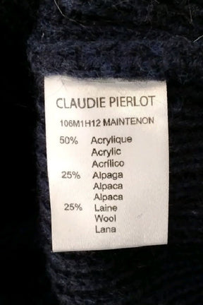 Pull Claudie Pierlot Marine en Laine