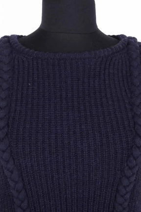 Pull Claudie Pierlot Marine en Synthétique