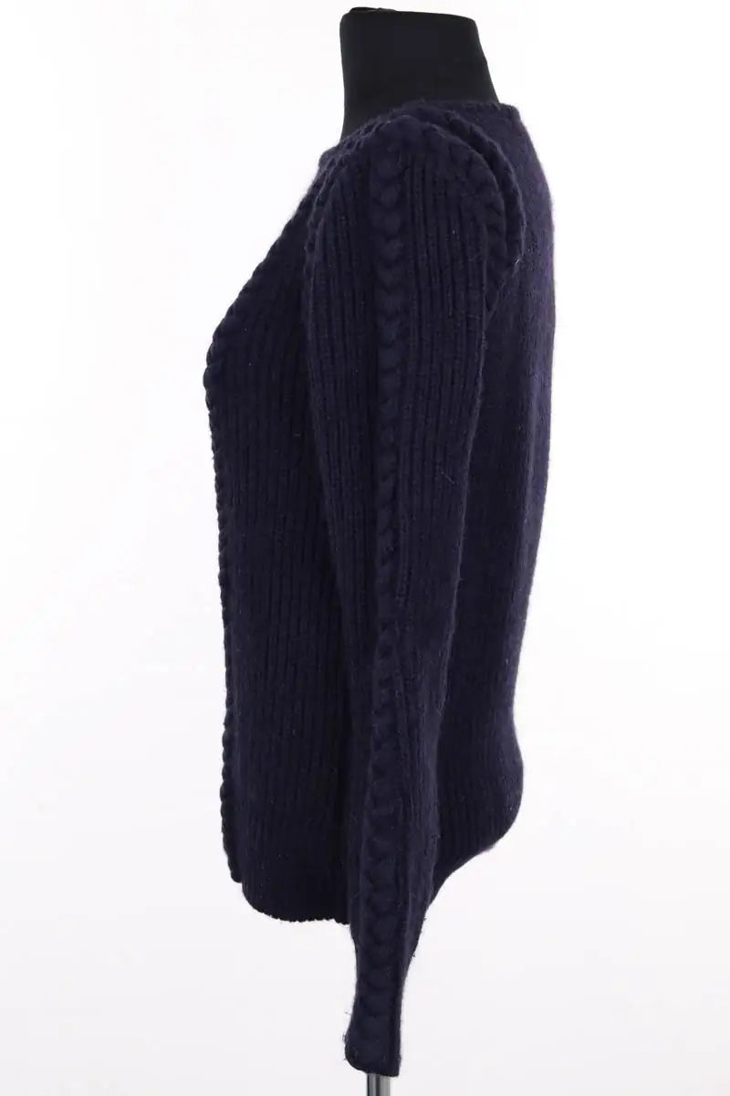 Pull Claudie Pierlot Marine en Synthétique
