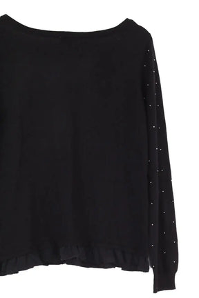 Pull Claudie Pierlot Noir en Coton