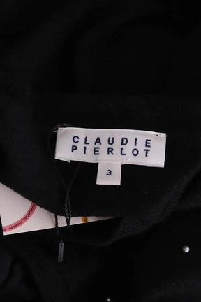 Pull Claudie Pierlot Noir en Coton