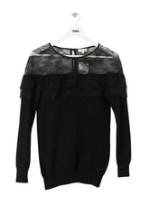 Pull Claudie Pierlot Noir en Laine, taille S - Seconde Main