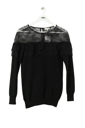 Pull Claudie Pierlot Noir en Laine, taille S - Seconde Main