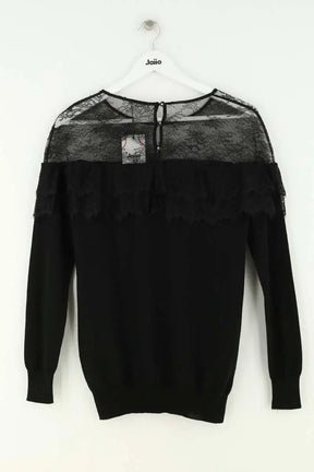 Pull Claudie Pierlot Noir en Laine