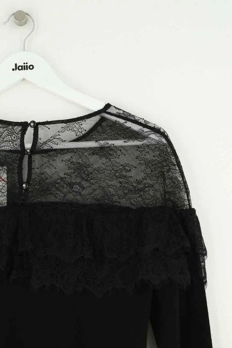 Pull Claudie Pierlot Noir en Laine