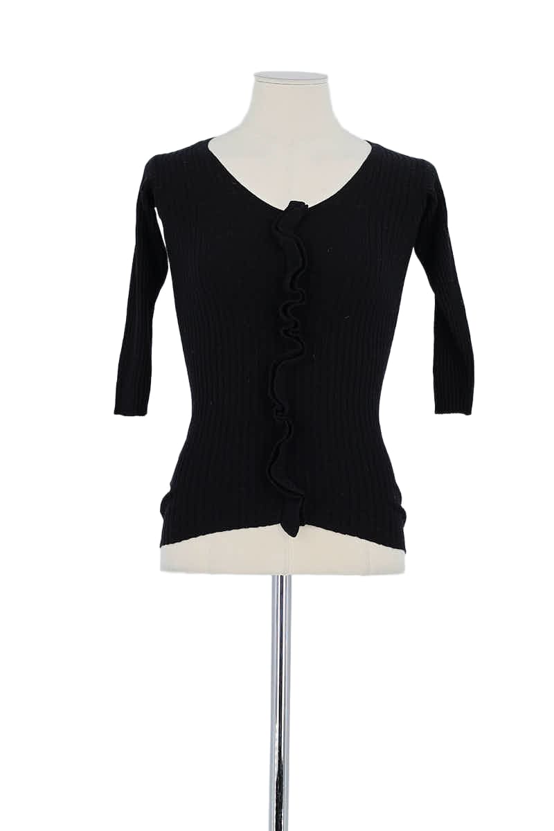 Pull Claudie Pierlot Noir en Laine, taille S - Seconde Main
