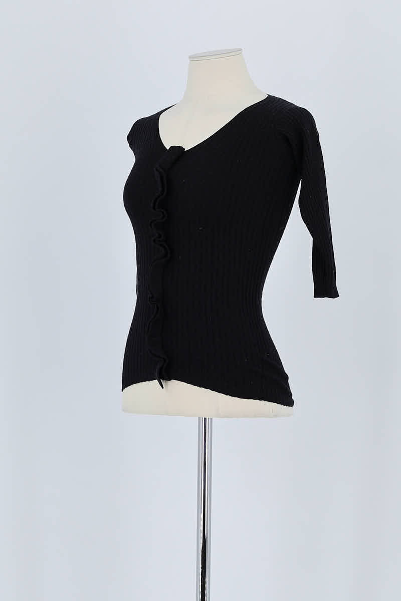 Pull Claudie Pierlot Noir en Laine
