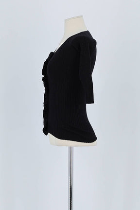 Pull Claudie Pierlot Noir en Laine