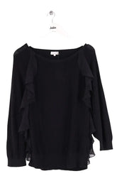 Pull Claudie Pierlot Noir en Soie, taille M - Seconde Main