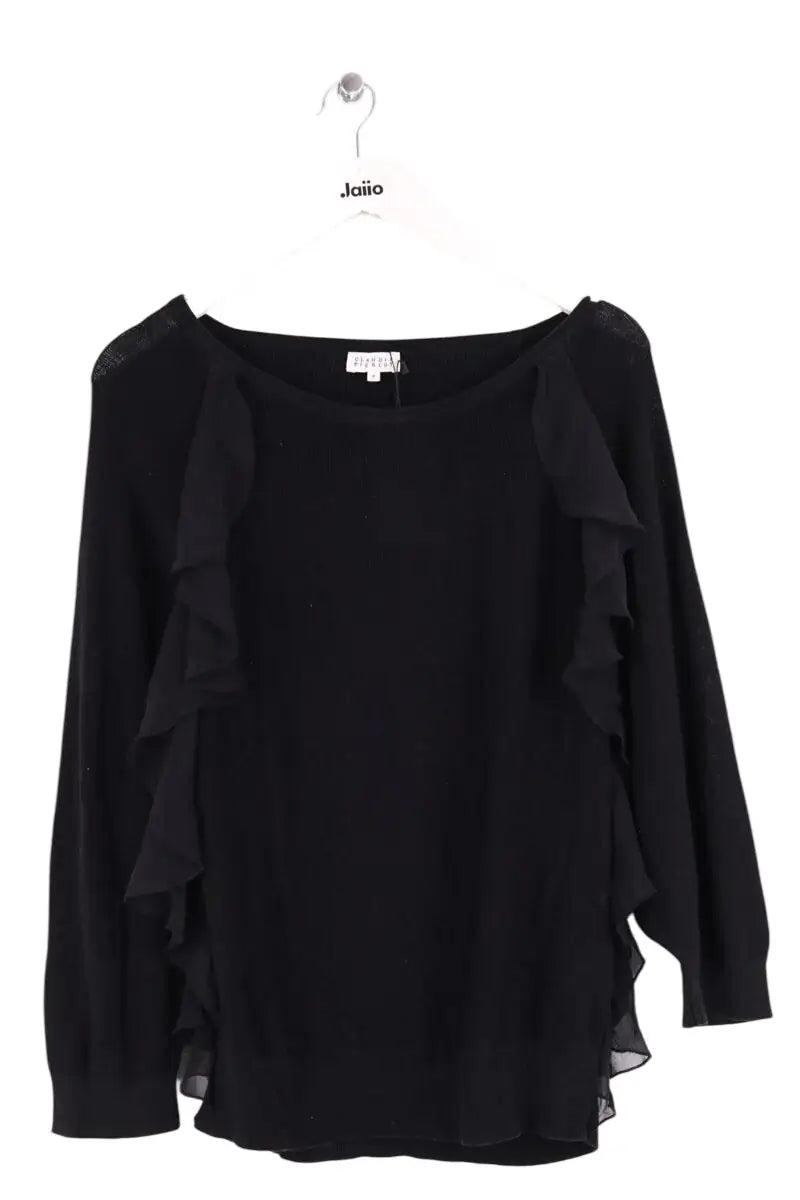 Pull Claudie Pierlot Noir en Soie, taille M - Seconde Main