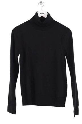 Pull Claudie Pierlot Noir en Synthétique, taille M - Seconde Main