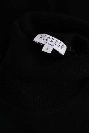 Pull Claudie Pierlot Noir en Synthétique